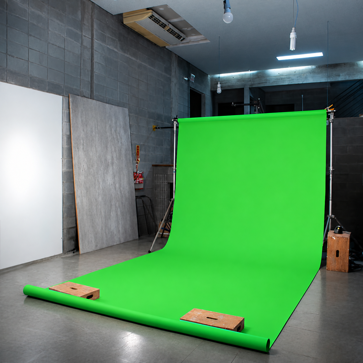 FUNDO CHROMA KEY VERDE MEIA DIÁRIA 