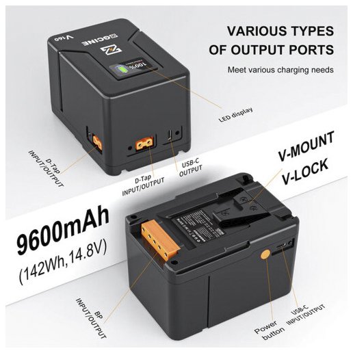 BATERIA V-mount ZGCINE V160